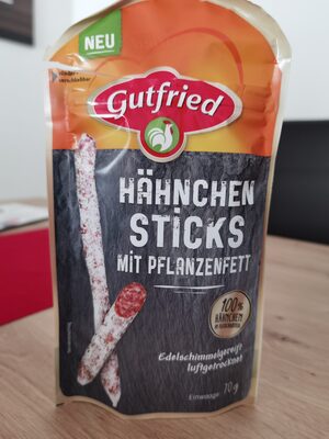Hänchen Sticks mit Pflanzenfett