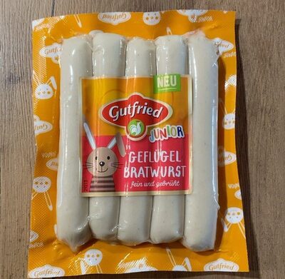 Gutfried Junior Geflügel Bratwurst