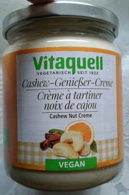 Cashew-Genießer-Creme front packaging