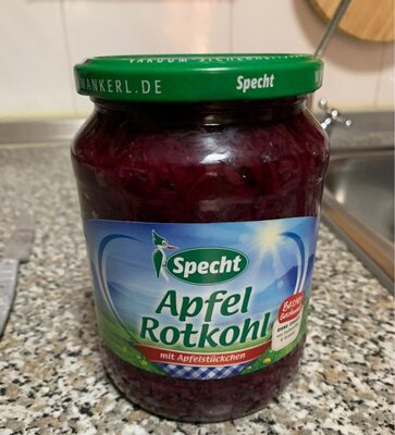 Apfel Rotkohl
