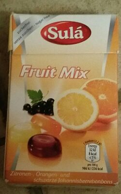 Fruit mix front packaging