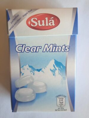 Clear mints