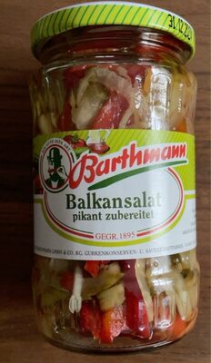 Balkansalat front packaging