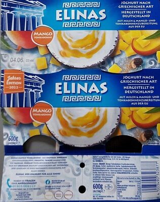 Joghurt griechische Art Mango