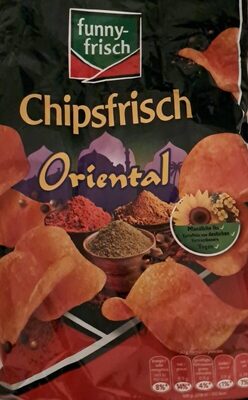 Funny-Frisch Chipsfrisch Oriental 150g front packaging