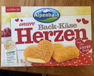 Back-Käse Herzen