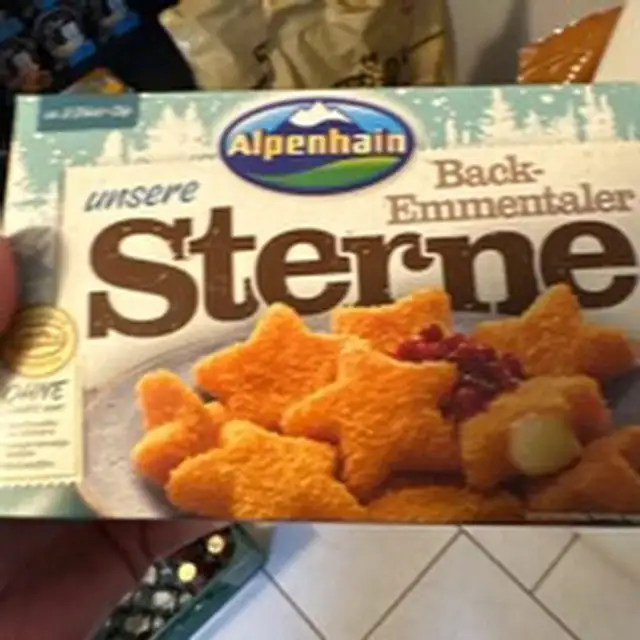 Back Emmentaler Sterne front packaging