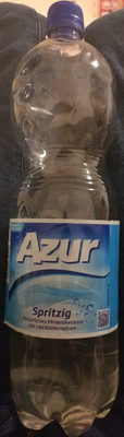 Azur Spritzig, Natürliches Mineralwasser mit viel Kohlensäure