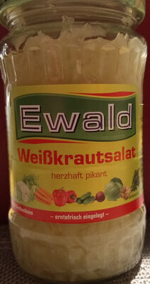 Weißkrautsalat herzhaft front packaging