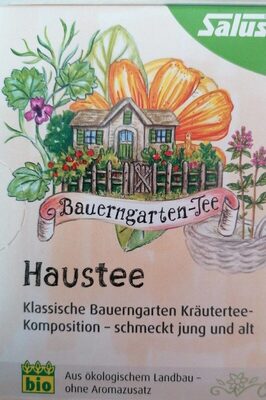 Bauerngarten Haustee front packaging