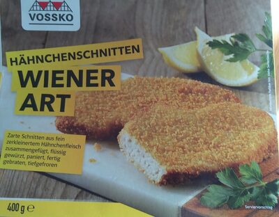 Hähnchenschnitten Wiener Art