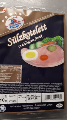 Sülzkotelett front packaging