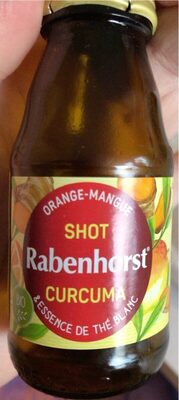 Shot curcuma orange-mangue