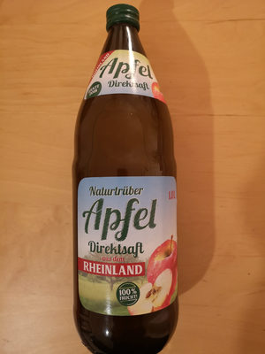 Naturtrüber Apfelsaft Direktsaft aus dem Rheinland