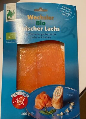 Irischer Lachs Bio front packaging