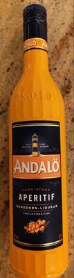 Andalö Original Sanddorn Likör front packaging