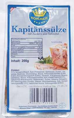 Kapitänssülze