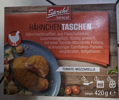 Hähnchen Taschen Tomate Mozzarella