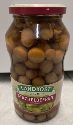 Stachelbeeren im Glas