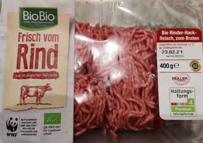 Bio Rinder-Hackfleisch, zum Braten