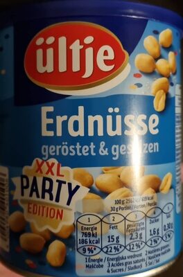 Erdnüsse - geröstet & gezalzen XXL Party Edition