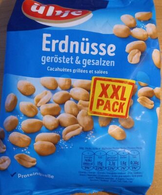 Erdnüsse geröstet und gesalzen