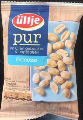 Erdnüsse - pur im Ofen gebacken & ungesalzen