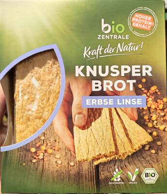 Knusperbrot Erbse Linse