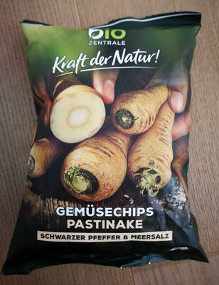 Bio pastinaken chips front packaging