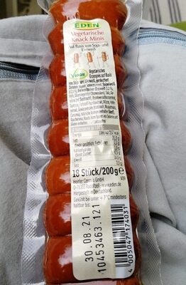 Vegetarische Knack minis