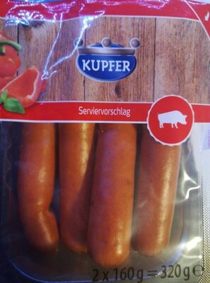 Mini Wiener Paprika Käse front packaging