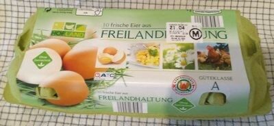 Schönecke Freiland-Eier front packaging