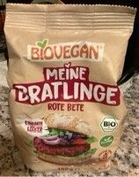 Meine Bratlinge Rote Beete