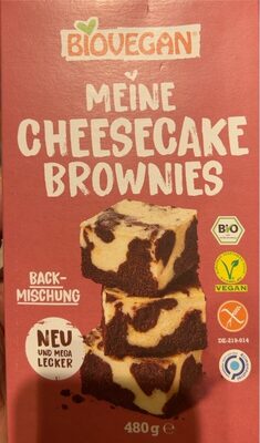 Meine Cheesecake Brownies front packaging