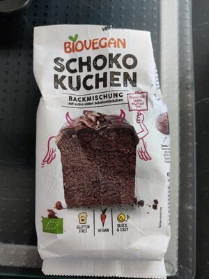 biovegan Schokokuchen Backmischung
