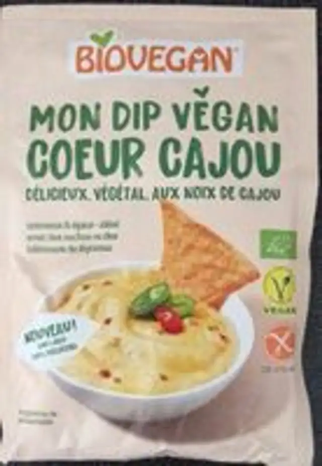 Dip vegan cœur cajou