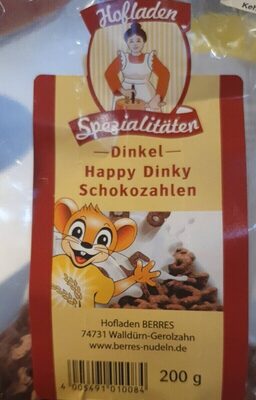 Happy Dinkel Schokozahlen