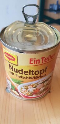 Maggi Ein Teller Nudeltopf Mit Fleischklößchen