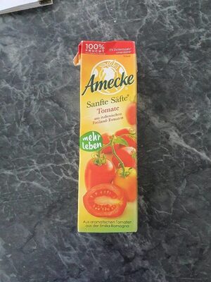 Tomatensaft front packaging