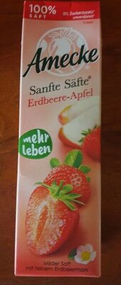 Sanfte Säfte Erdbeere-Apfel