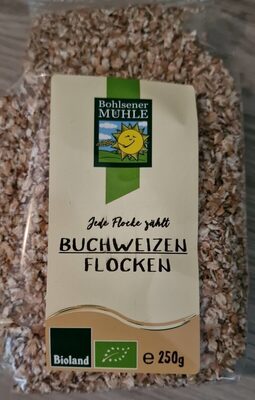 Buchweizen Flocken front packaging