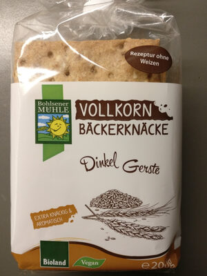 Vollkorn Bäckerknäcke front packaging