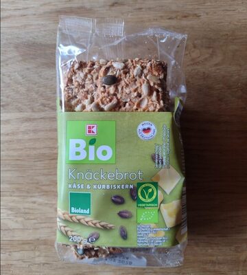 Knäckebrot Käse & Kürbiskern