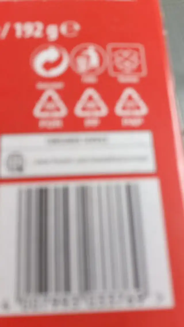 Unknown ingredients label