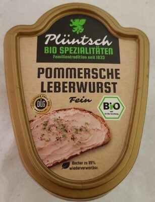 Pommersche Leberwurst fein