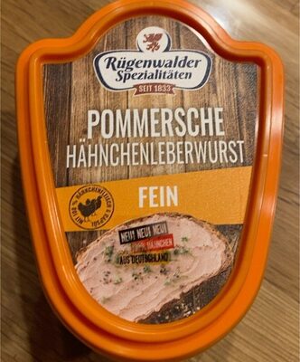 Pommersche Hähnchenleberwurst