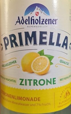 Primella Zitrone - Zitronenlimonade front packaging