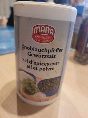 Knoblauchpfeffer Gewürzsalz