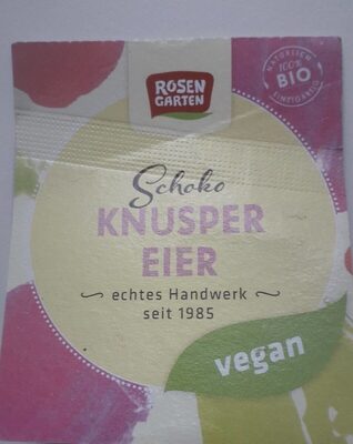 Schoko knusper eier