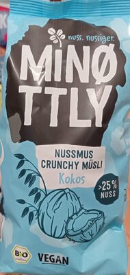 Nussmuss Crunchy Kokos front packaging